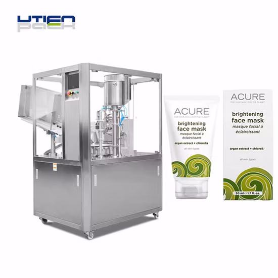Beauty Skin Care Products in Tubes Package Filling Sealing Machine