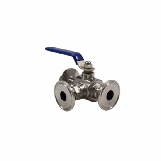 Carbon Steel or Stainless Steel Worm Gear Floating Tee Ball Valve