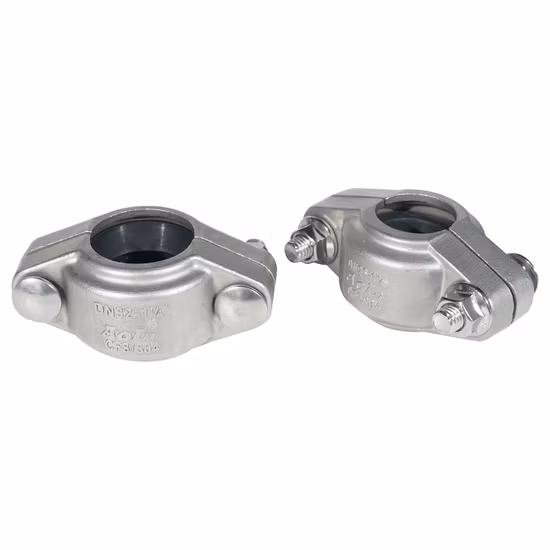 Flexible Type Stainless Steel Grooved Coupling Clamp Pipe Fitting